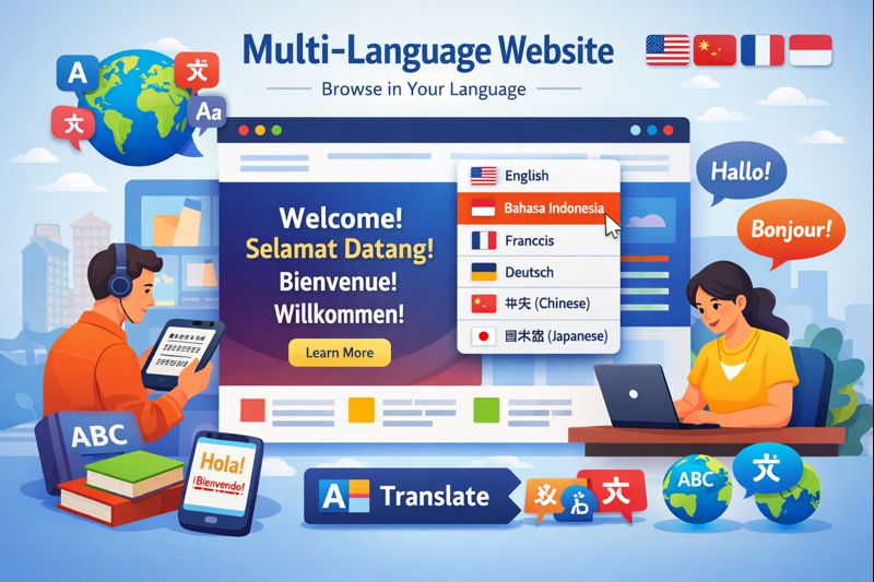 Website Multi-Language